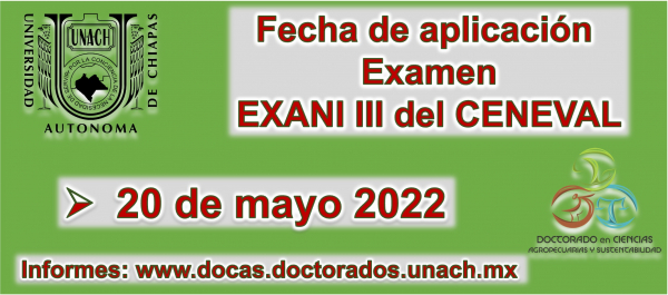 EXANI III 2022